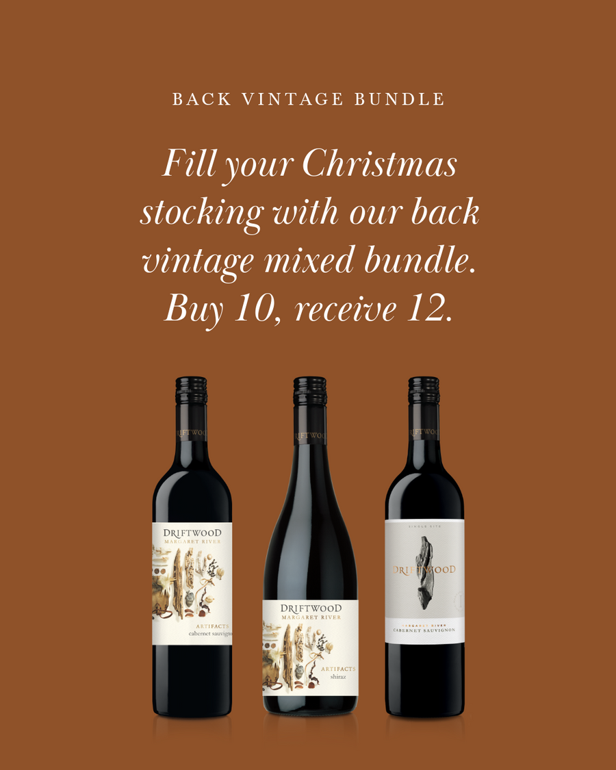 Celebrate Christmas with a Driftwood Back Vintage Dozen